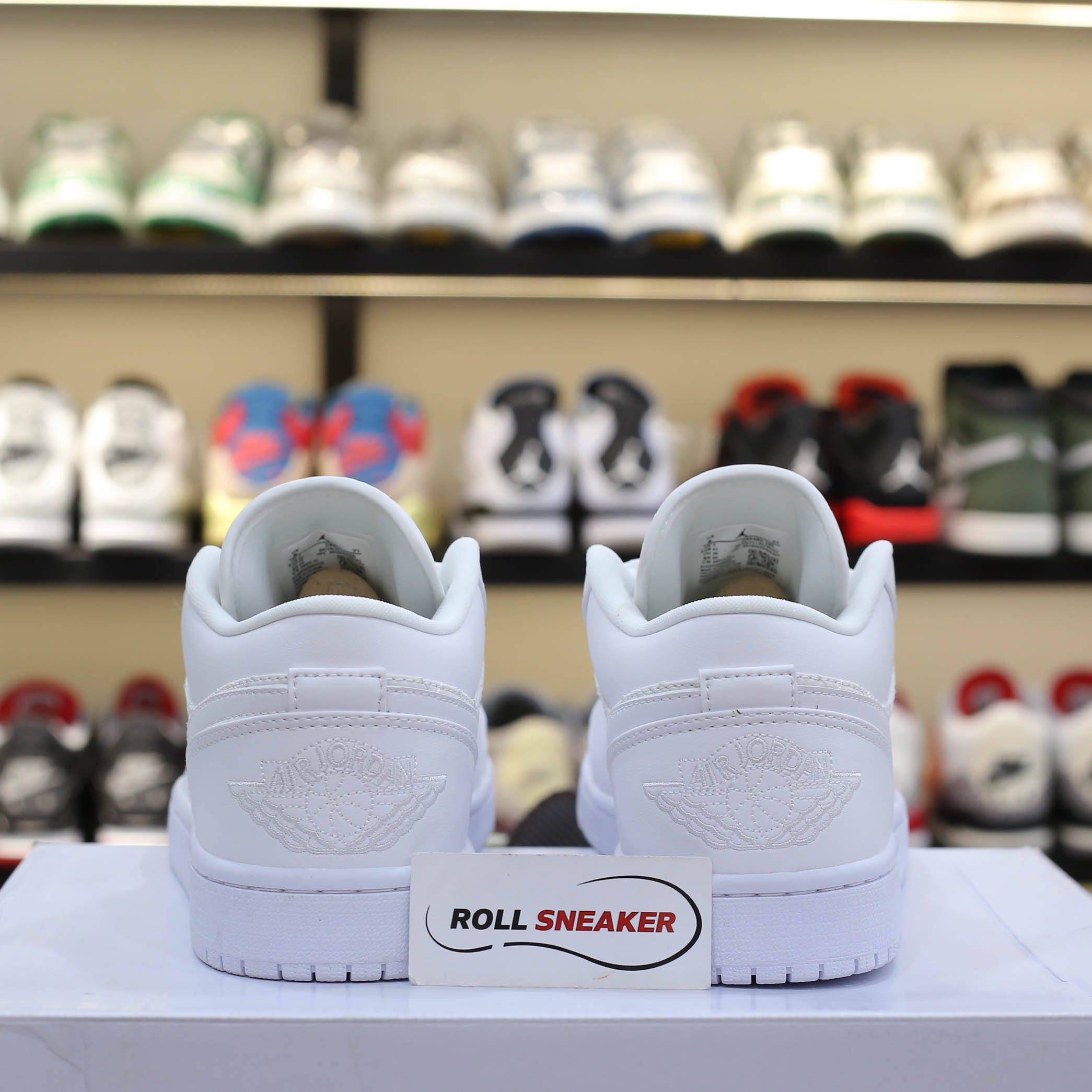 Nike Air Jordan 1 Low ‘Triple White Quilted’