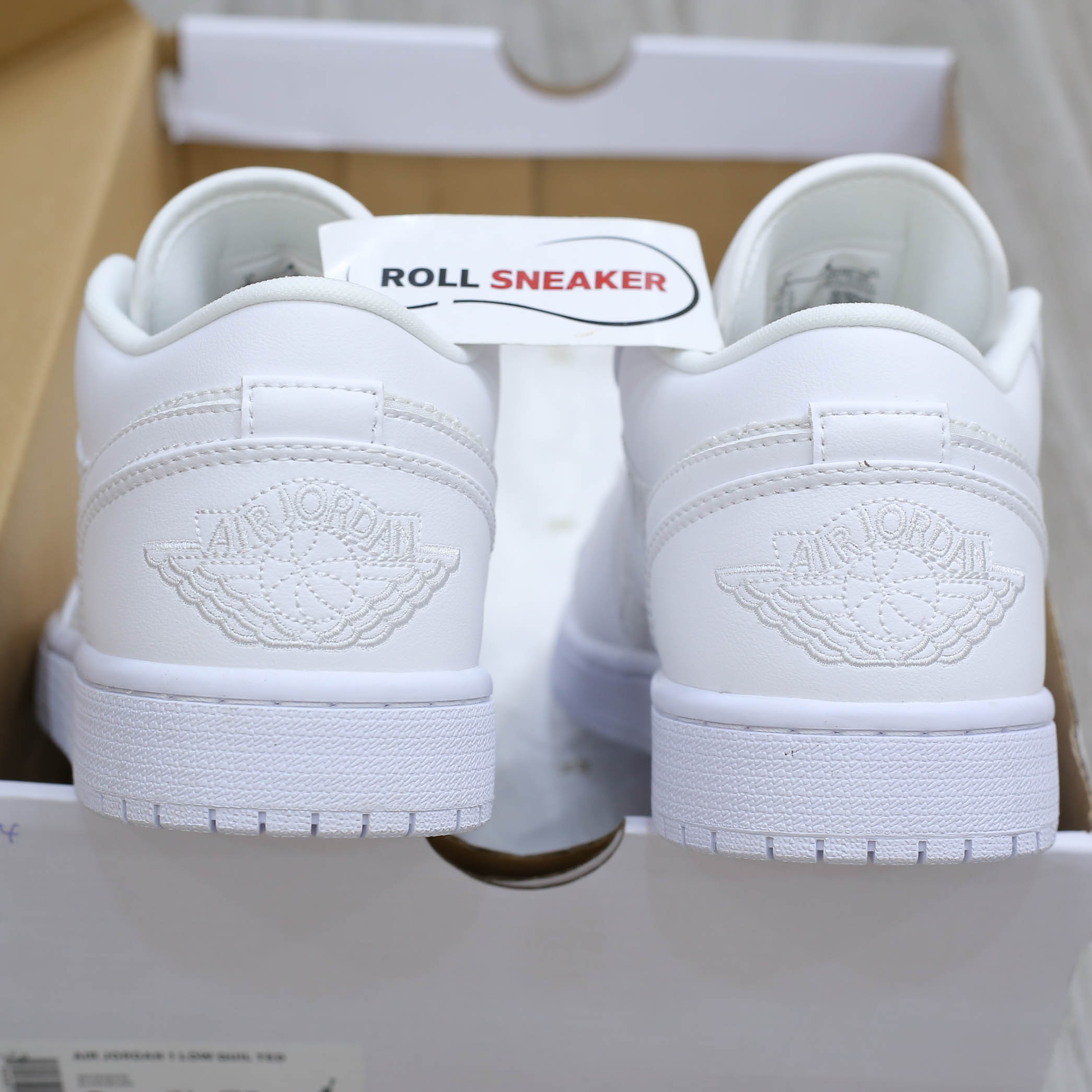 Nike Air Jordan 1 Low ‘Triple White Quilted’