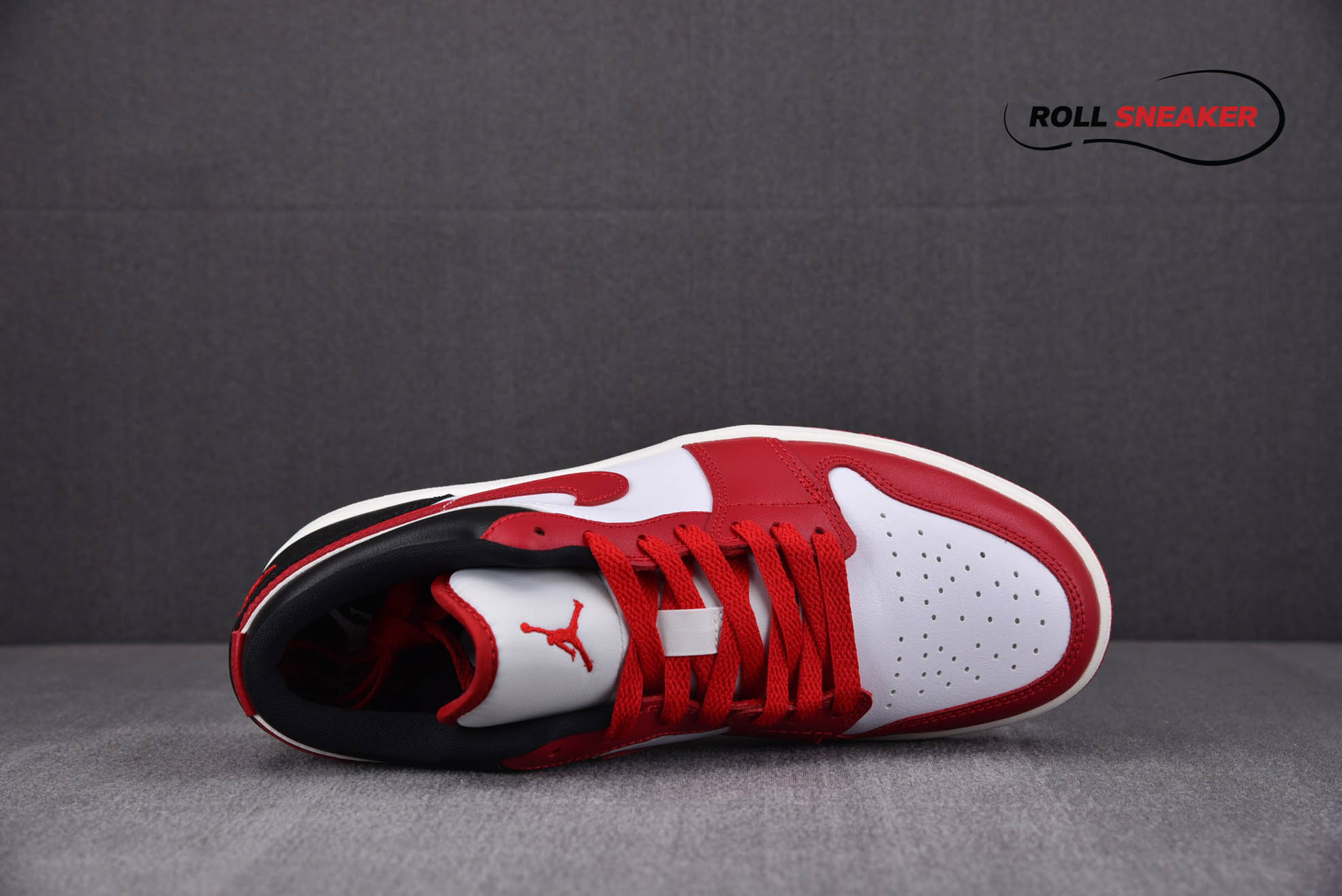 Nike Air Jordan 1 Low White Gym Red Black