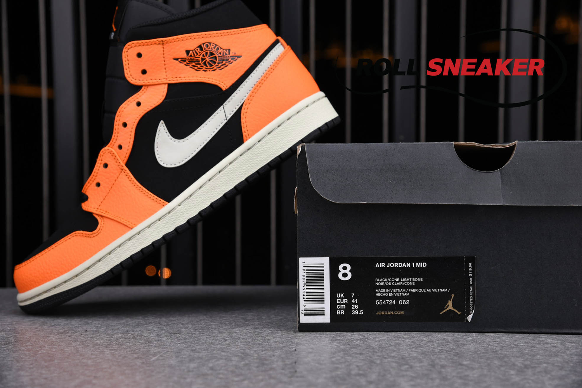 Nike Air Jordan 1 Mid ‘Black Cone’
