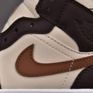 Nike Air Jordan 1 Mid Chocolate Mocha Brown 2022