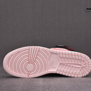 Nike Air Jordan 1 Mid GS ‘Black Pink Crimson’