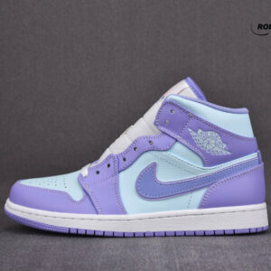 Nike Air Jordan 1 Mid GS ‘Purple Glacier Blue’