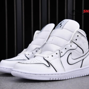 Nike Air Jordan 1 Mid ‘Iridescent Reflective White’