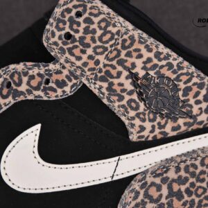 Nike Air Jordan 1 Mid SE GS ‘Leopard’