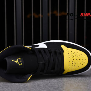 Nike Air Jordan 1 mid SE Yellow Toe