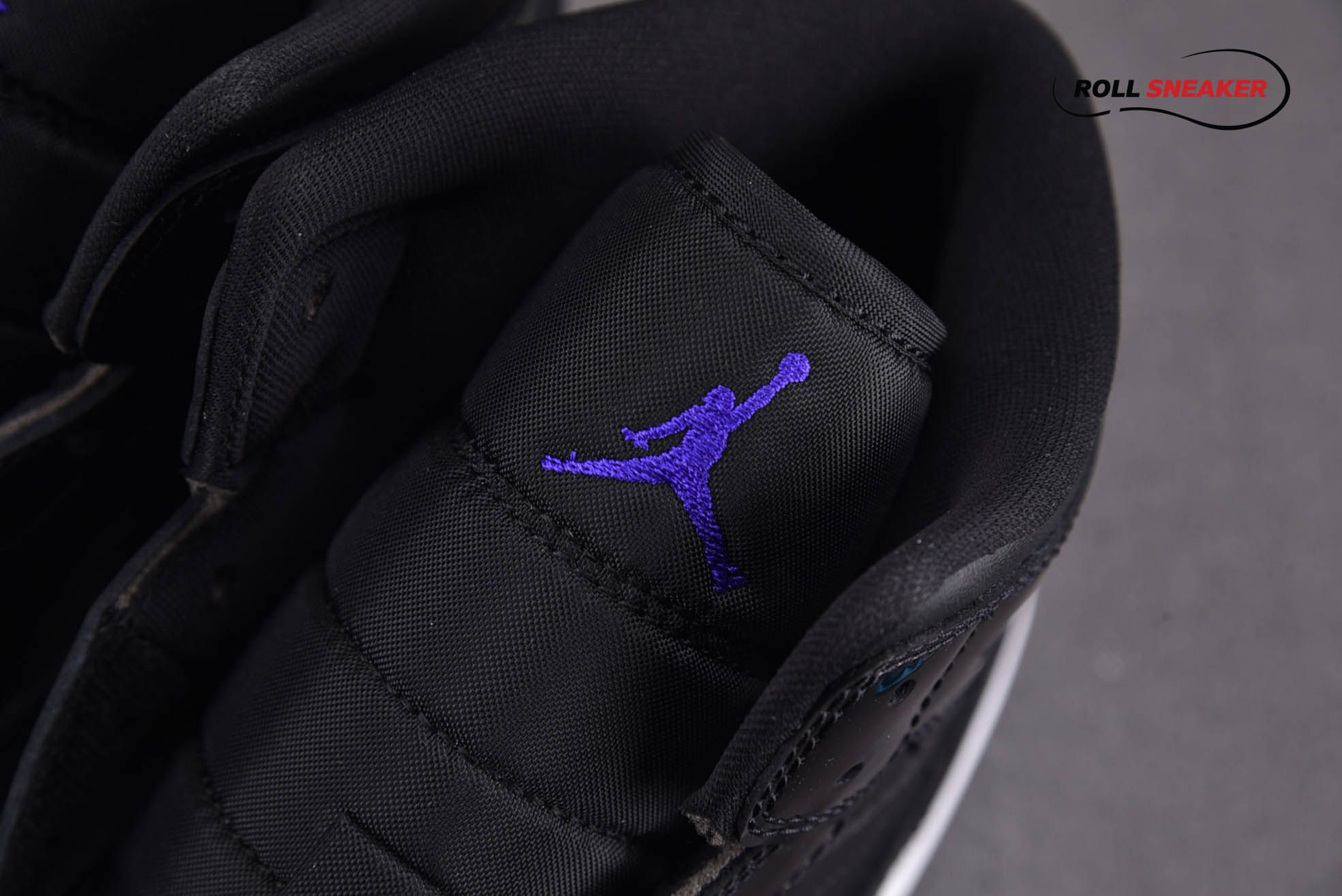 Nike Air Jordan 1 Mid Space Jam Black Blue White
