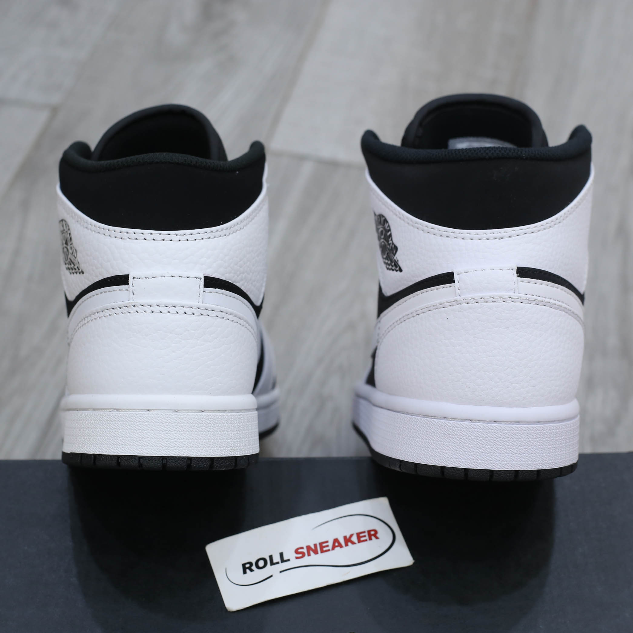 Nike Air Jordan 1 Mid Tuxedo White Black