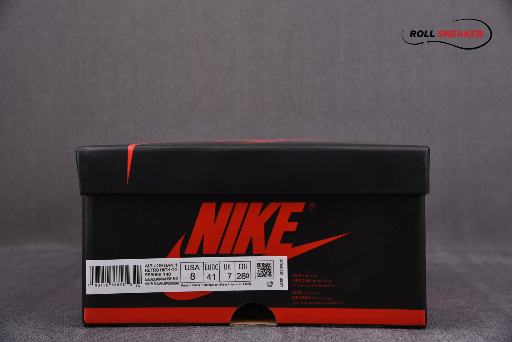 Nike Air Jordan 1 Retro High Obsidian UNC