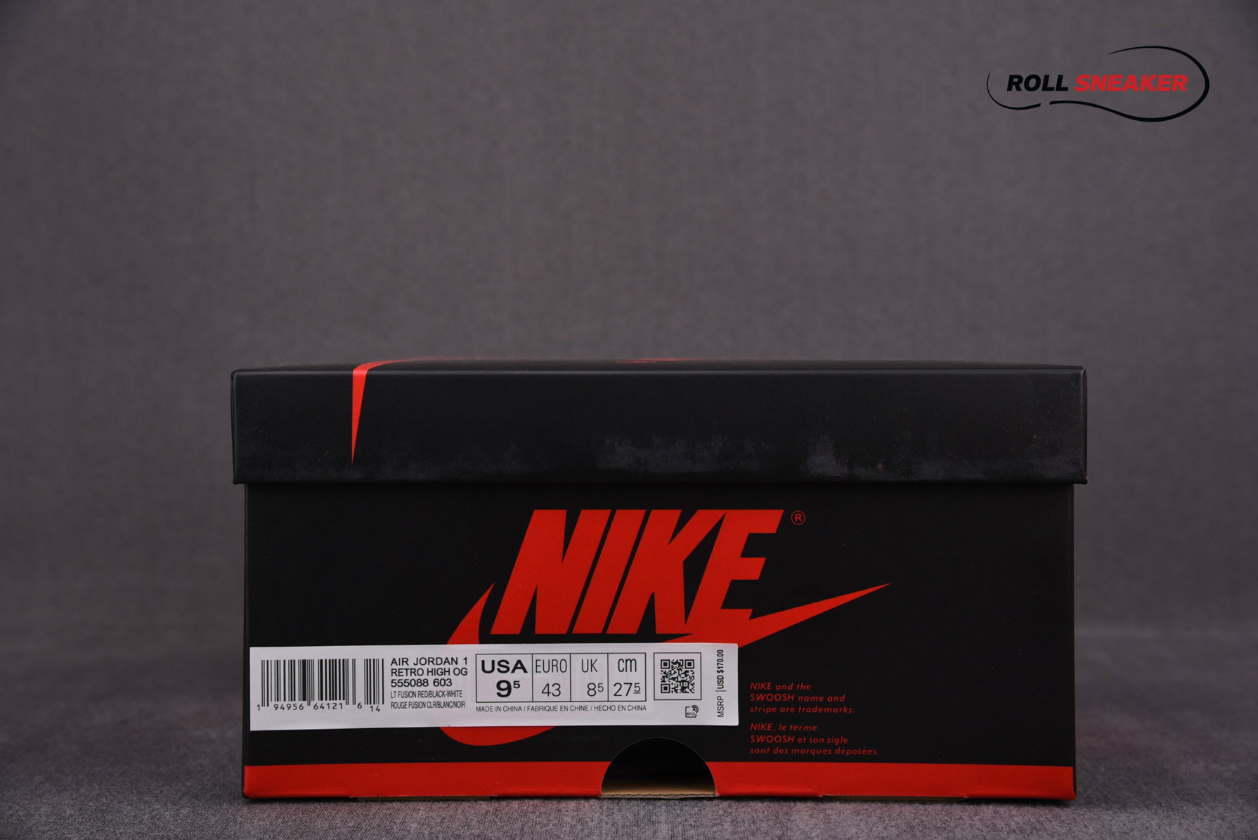 Nike Air Jordan 1 Retro High OG ‘Light Fusion Red’
