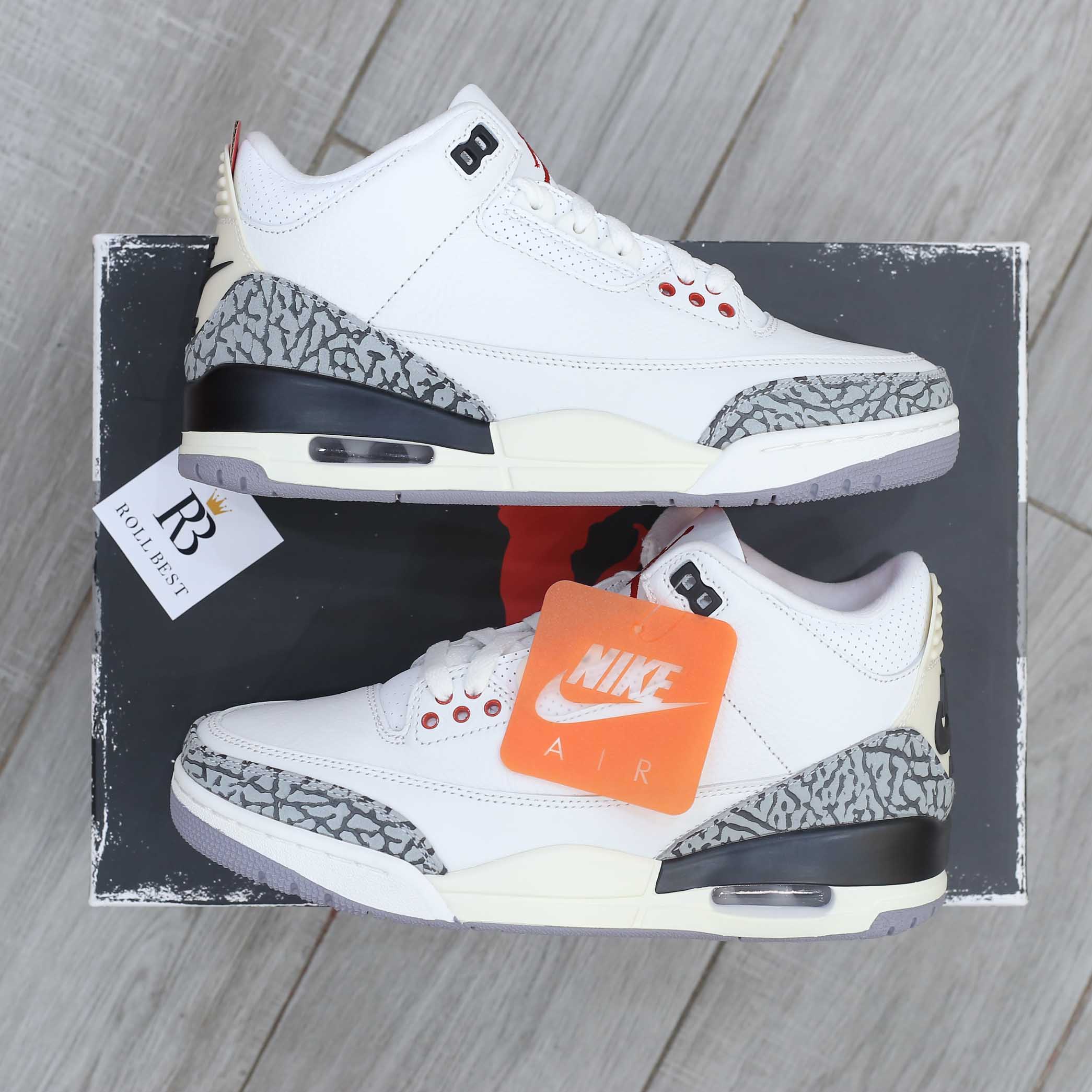 Nike Air Jordan 3 Retro White Cement Reimagined