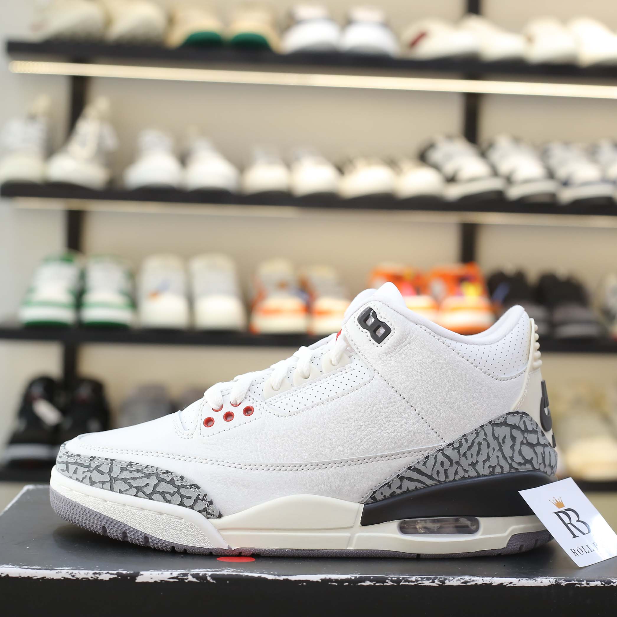 Nike Air Jordan 3 Retro White Cement Reimagined