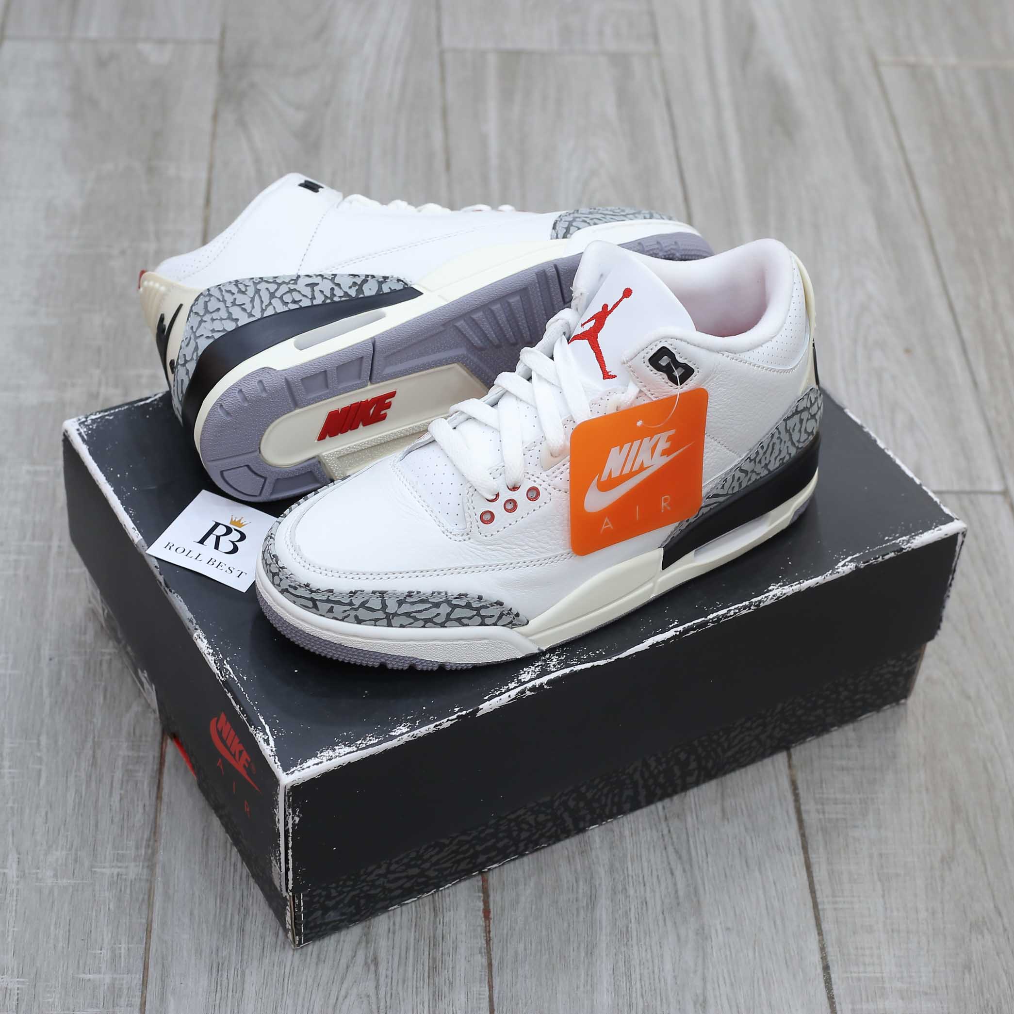 Nike Air Jordan 3 Retro White Cement Reimagined