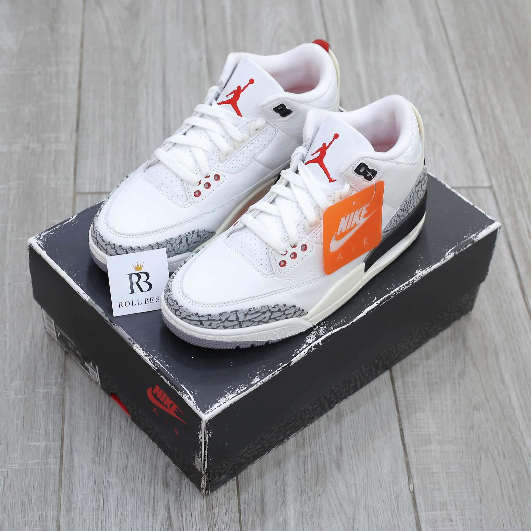 Nike Air Jordan 3 Retro White Cement Reimagined