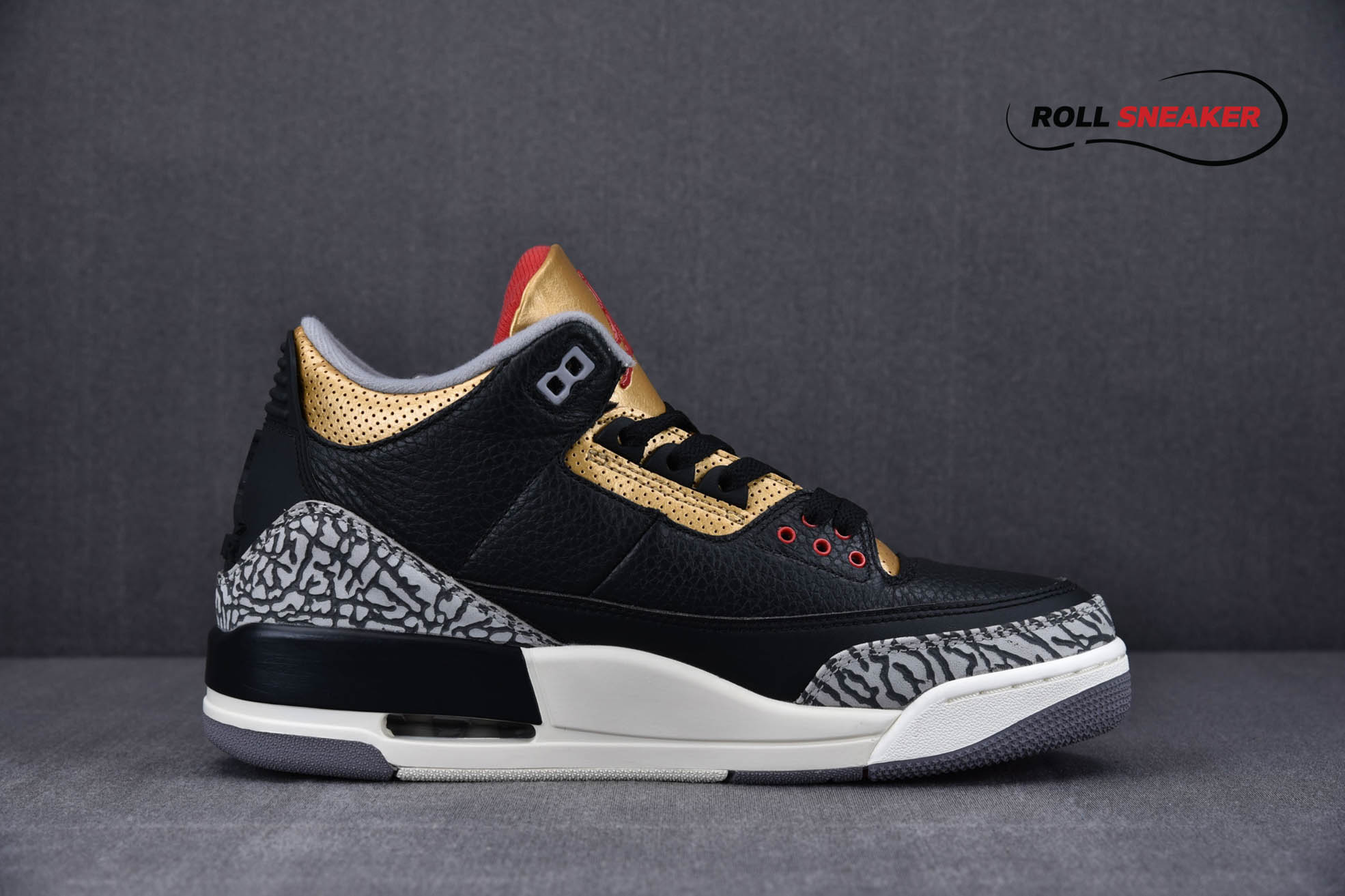 Nike Air Jordan 3 Retro“Black Gold”