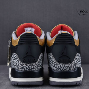 Nike Air Jordan 3 Retro“Black Gold”