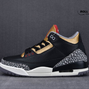 Nike Air Jordan 3 Retro“Black Gold”