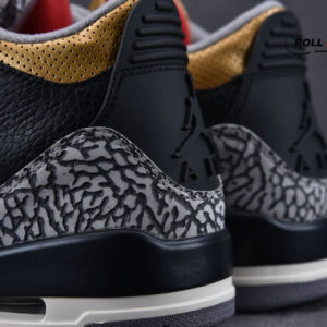 Nike Air Jordan 3 Retro“Black Gold”