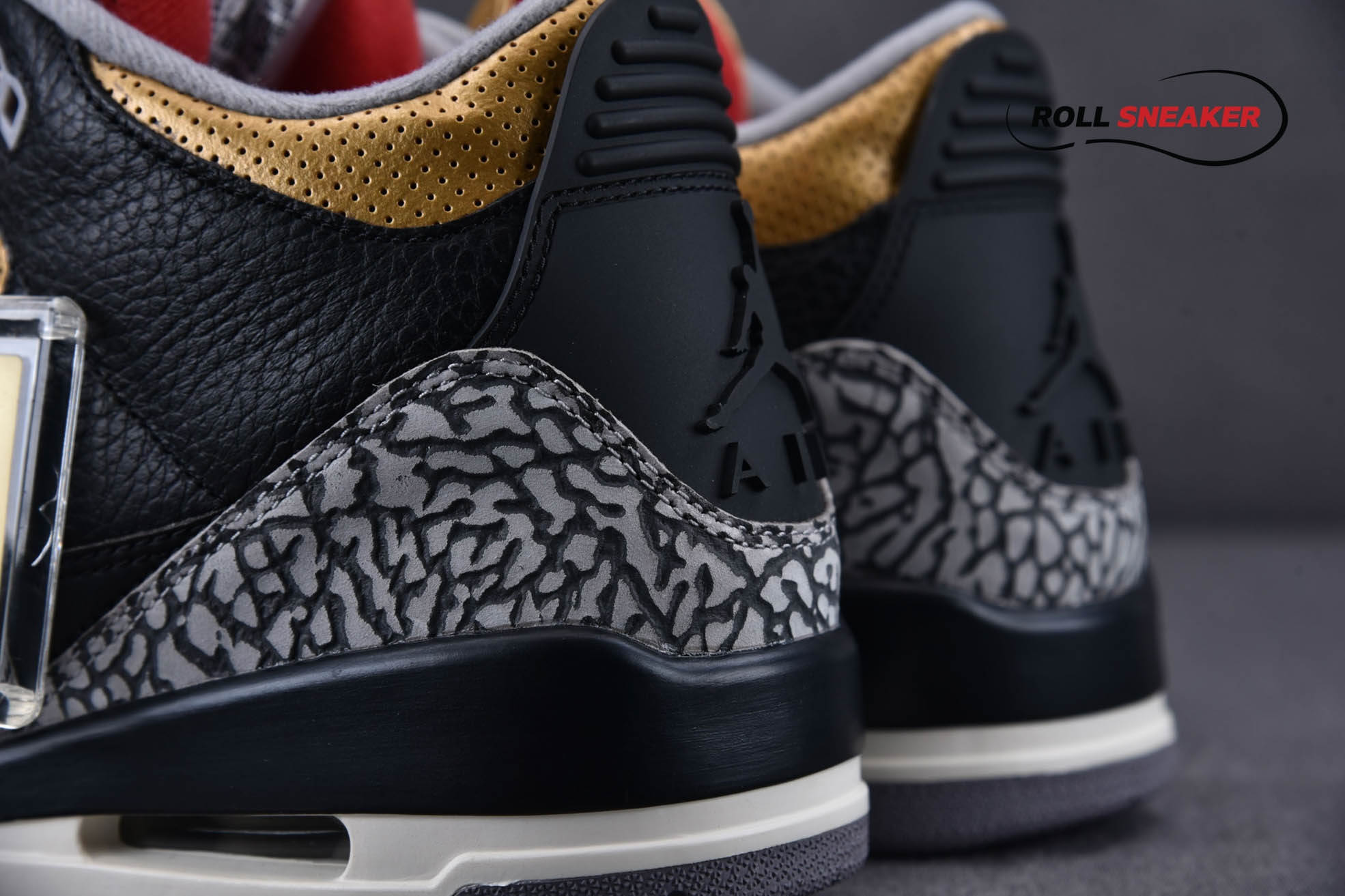 Nike Air Jordan 3 Retro“Black Gold”