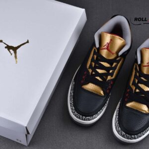 Nike Air Jordan 3 Retro“Black Gold”