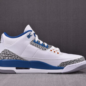 Nike Air Jordan 3 Retro“White and True Blue”