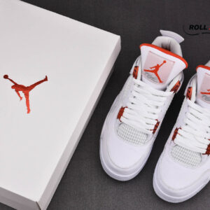 Nike Air Jordan 4 “Metallic Pack” Orange