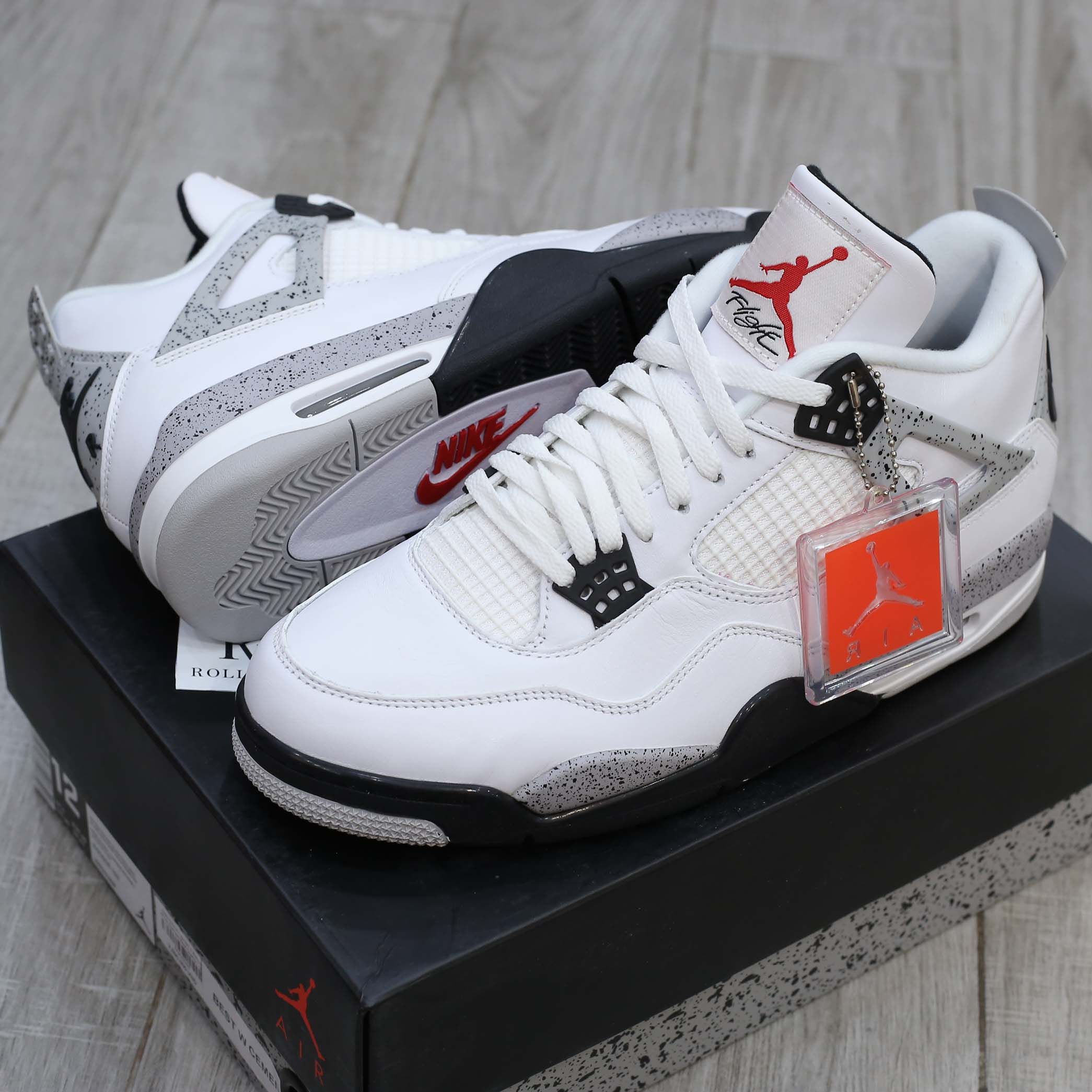 Nike Air Jordan 4 Retro OG White Cement