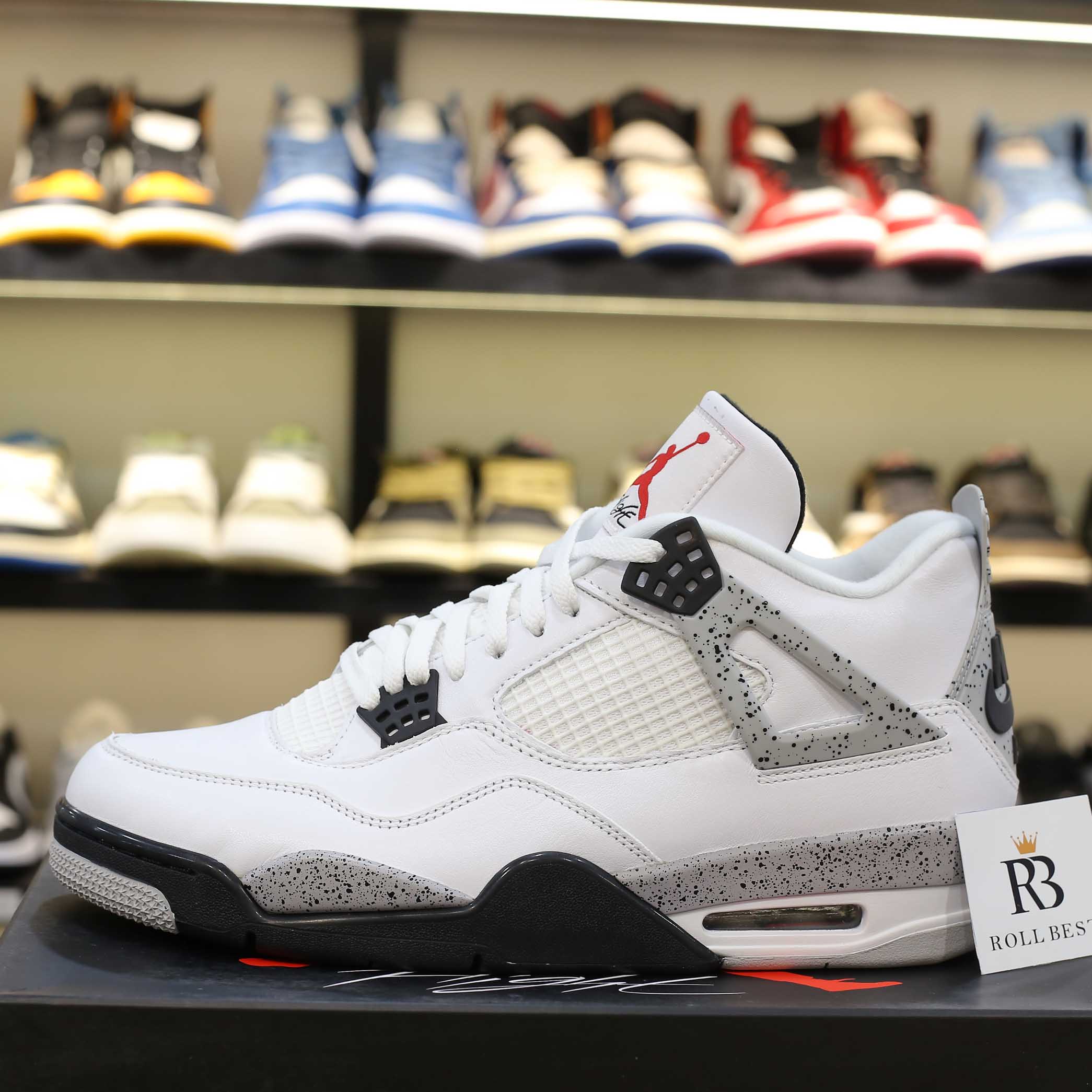 Nike Air Jordan 4 Retro OG White Cement