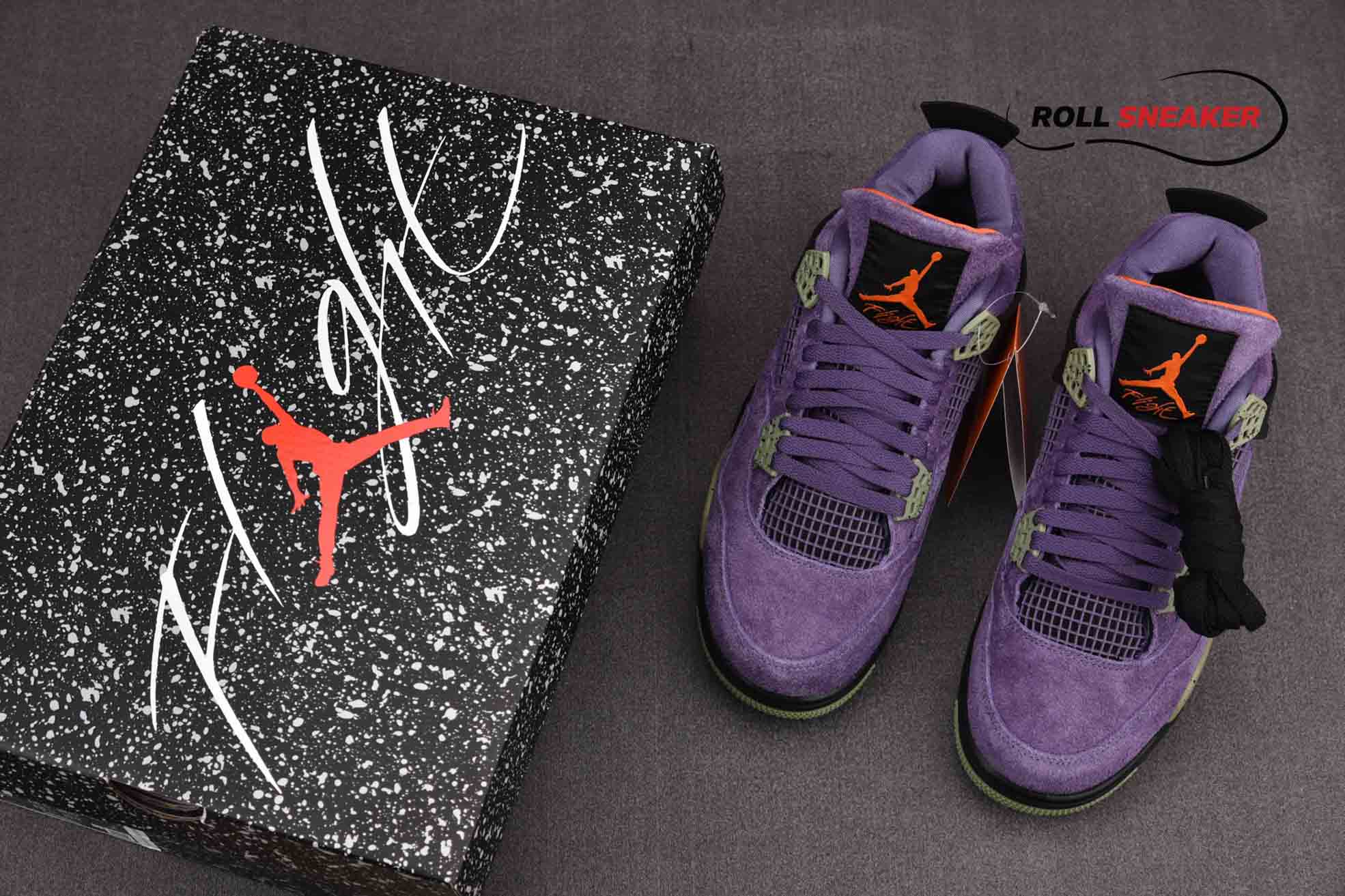 Nike Air Jordan 4 Retro“Canyon Purple”