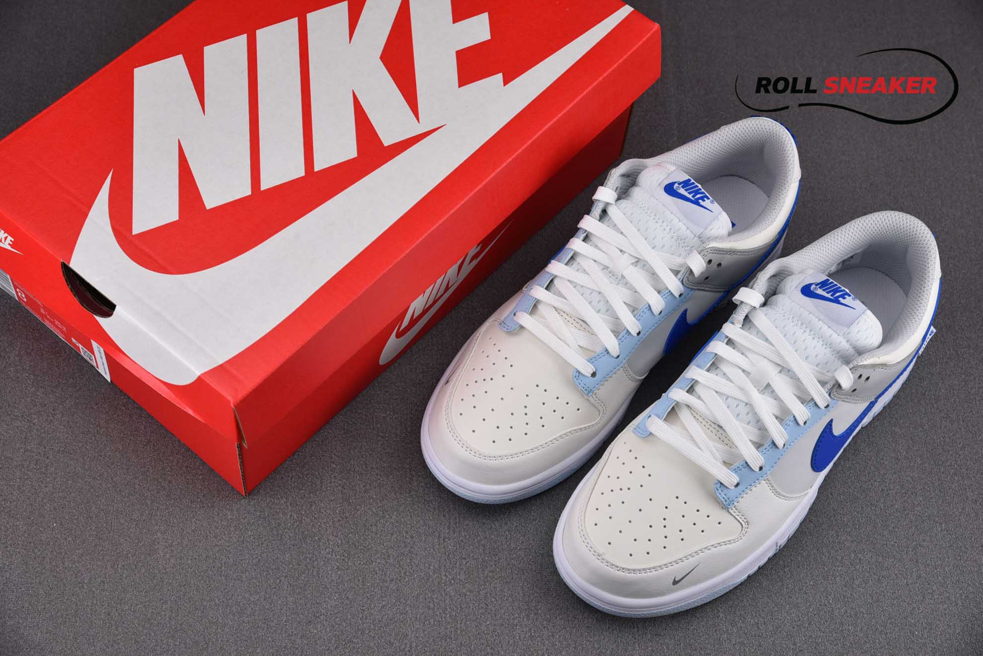 Nike Dunk Low 'Ivory Hyper Royal'