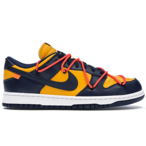Nike Dunk Low Off-White ‘University Gold Midnight Navy’