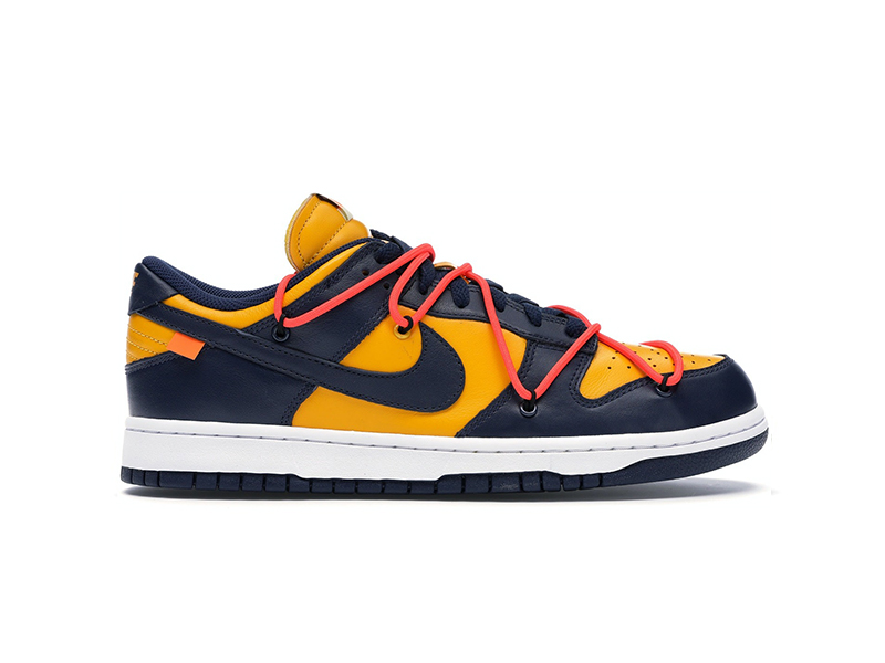 Nike Dunk Low Off-White ‘University Gold Midnight Navy’