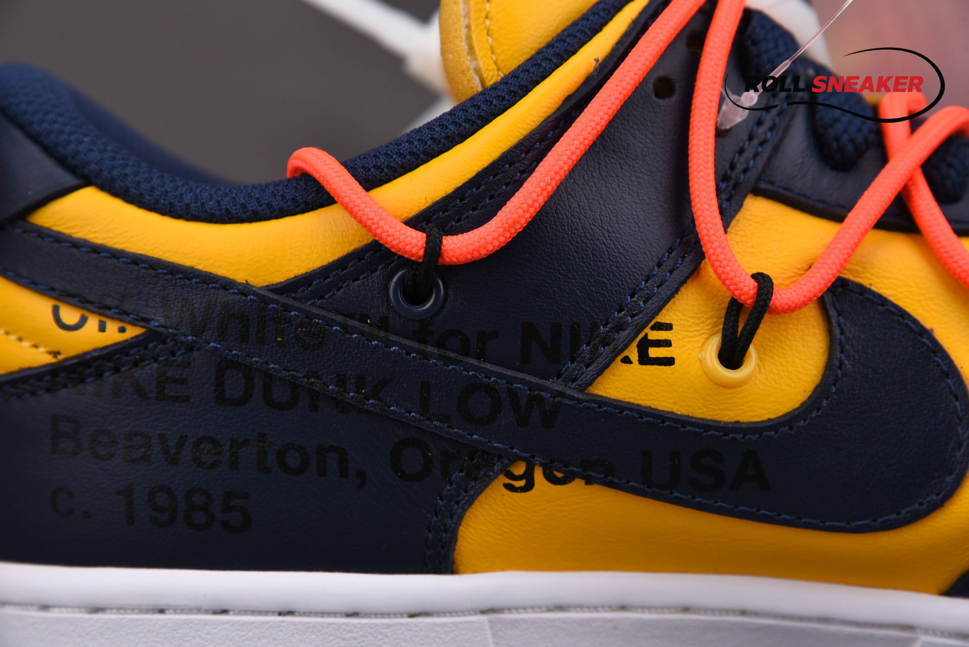 Nike Dunk Low Off-White ‘University Gold Midnight Navy’
