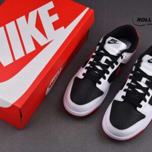 Nike Dunk Low 'White Black Red'