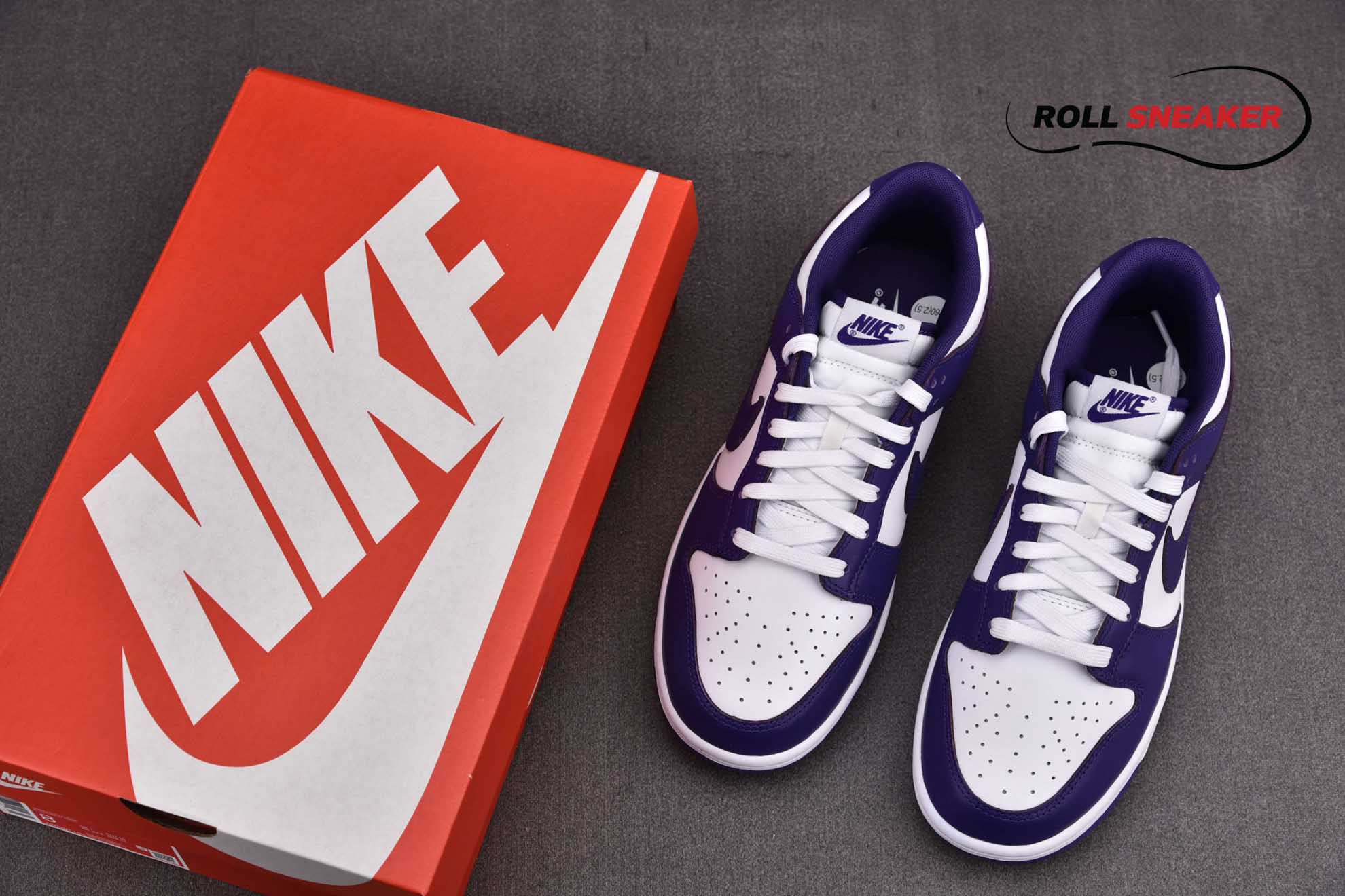 Nike Dunk Low White ‘Court Purple’