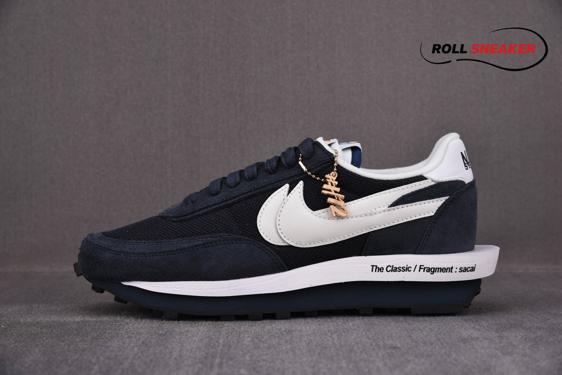 Nike Fragment Design x sacai x LDV Waffle ‘Blackened Blue’