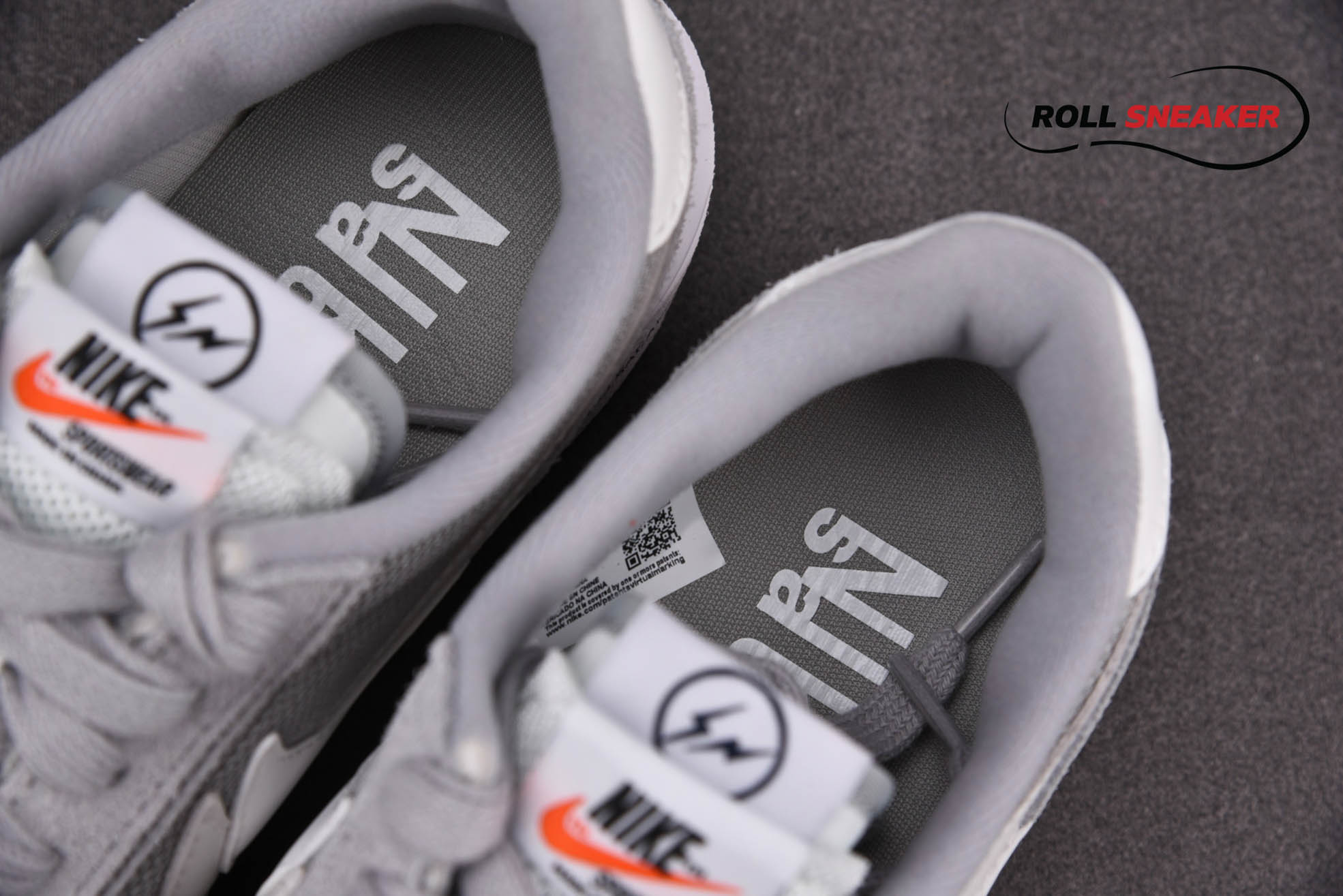 Nike Fragment Design x sacai x LDV Waffle ‘Light Smoke Grey’