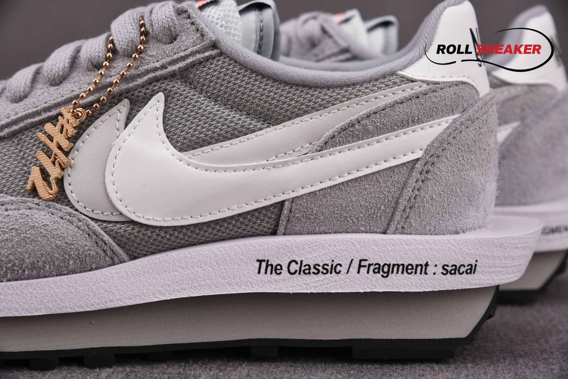 Nike Fragment Design x sacai x LDV Waffle ‘Light Smoke Grey’