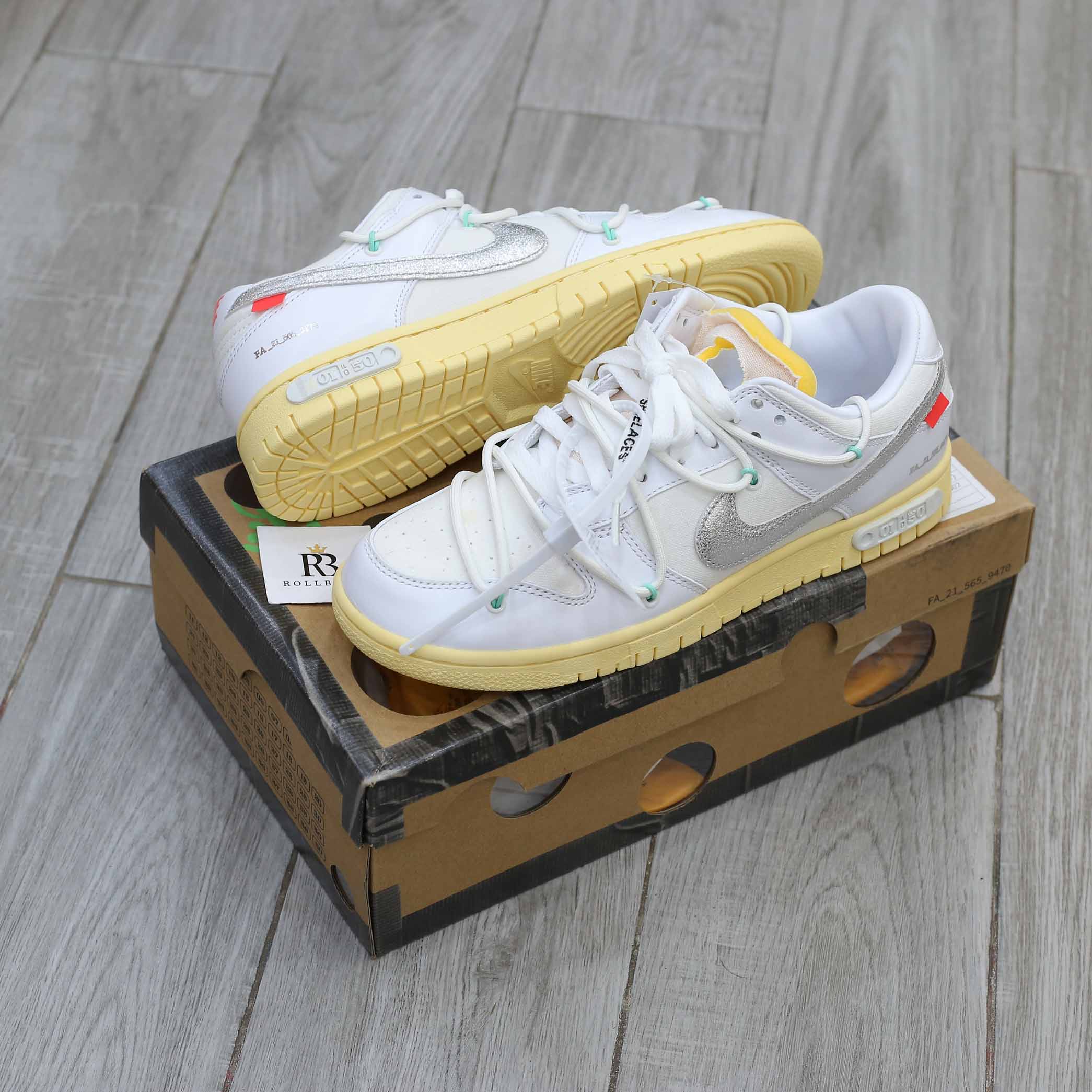 Nike Off-White x Dunk Low ‘Lot 01 Of 50’
