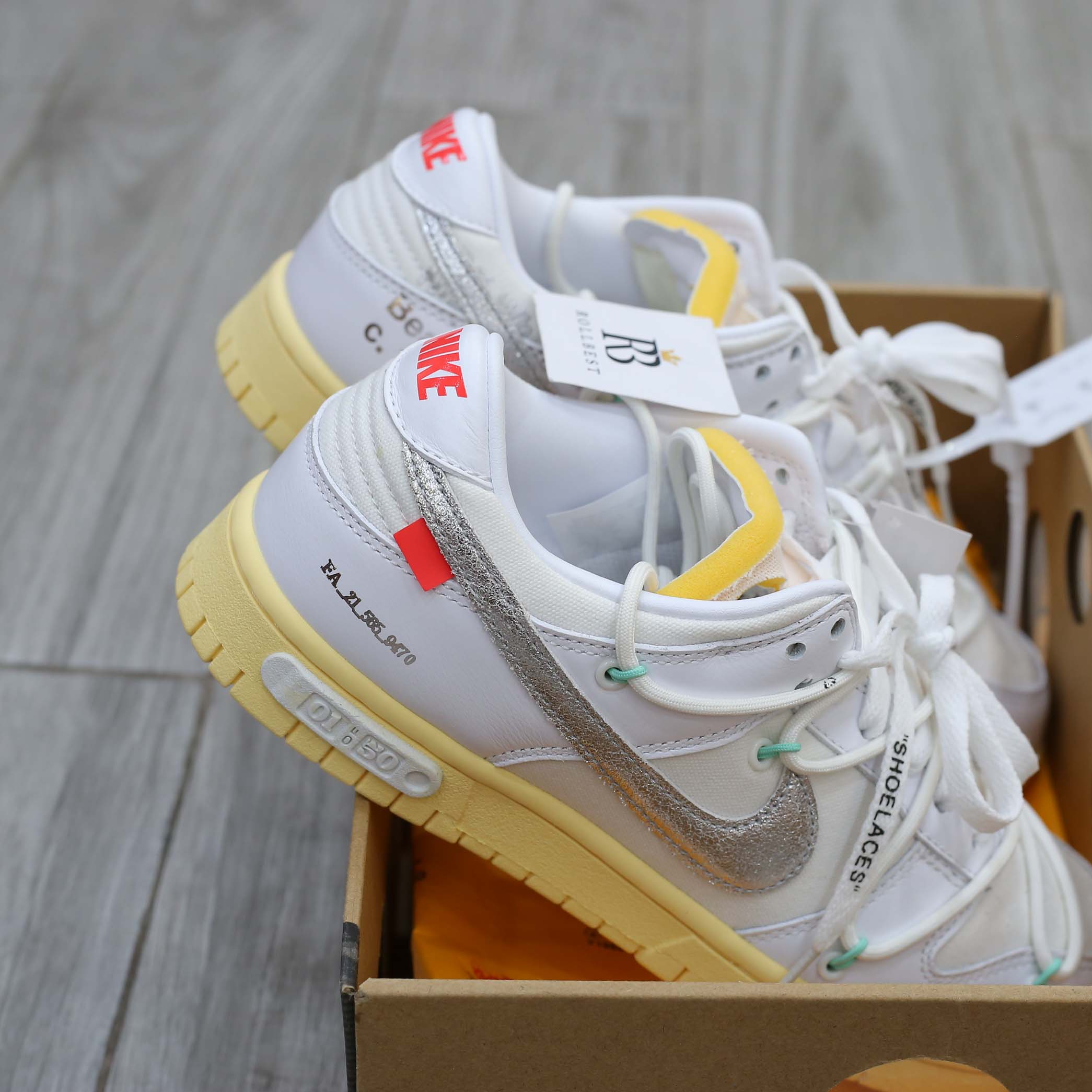 Nike Off-White x Dunk Low ‘Lot 01 Of 50’
