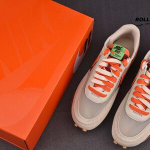 Nike Sacai x Clot x LDWaffle ‘Net Orange Blaze’