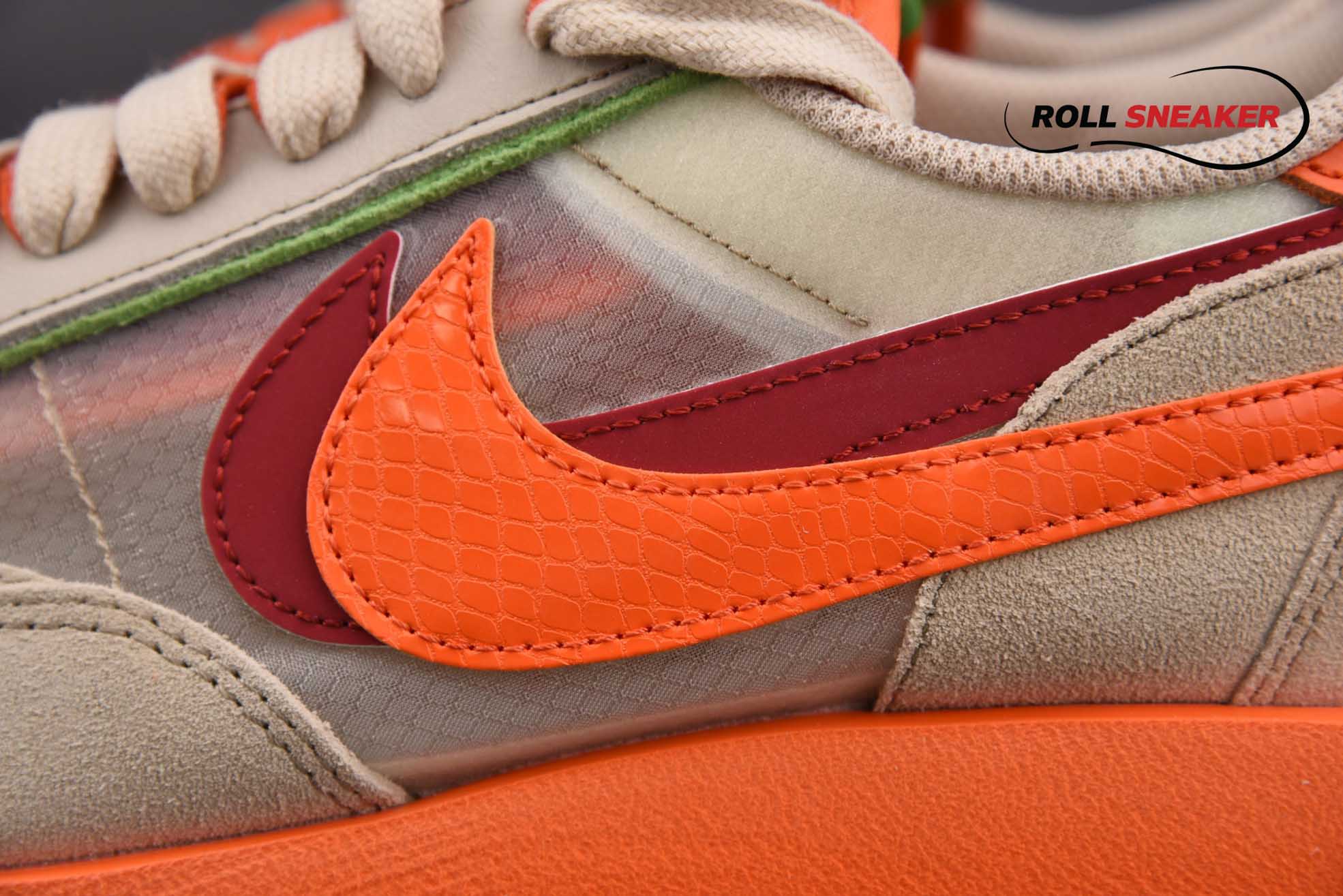 Nike Sacai x Clot x LDWaffle ‘Net Orange Blaze’