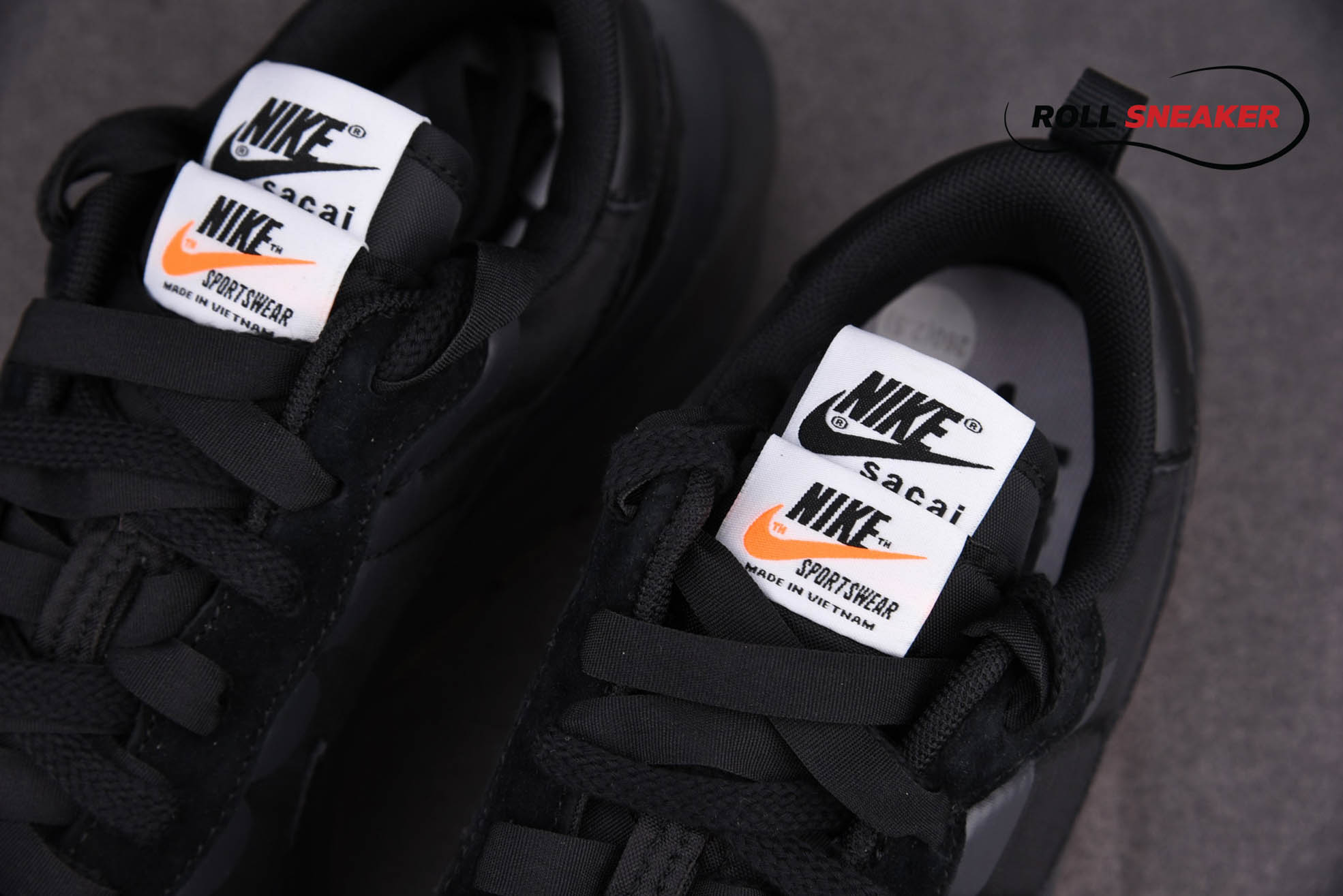 Nike Sacai x VaporWaffle ‘Black Gum’