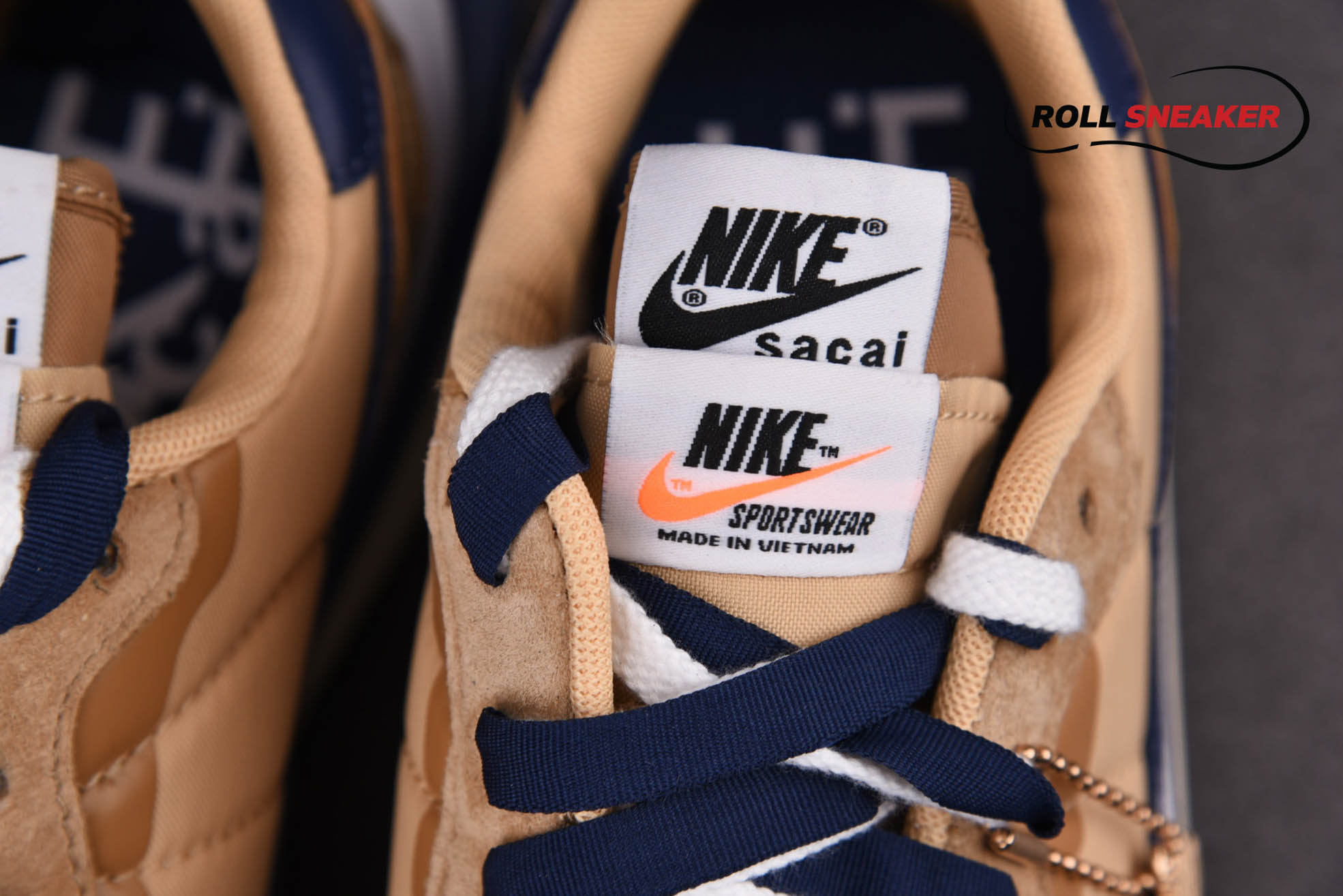 Nike Sacai x VaporWaffle ‘Sesame Blue Void’