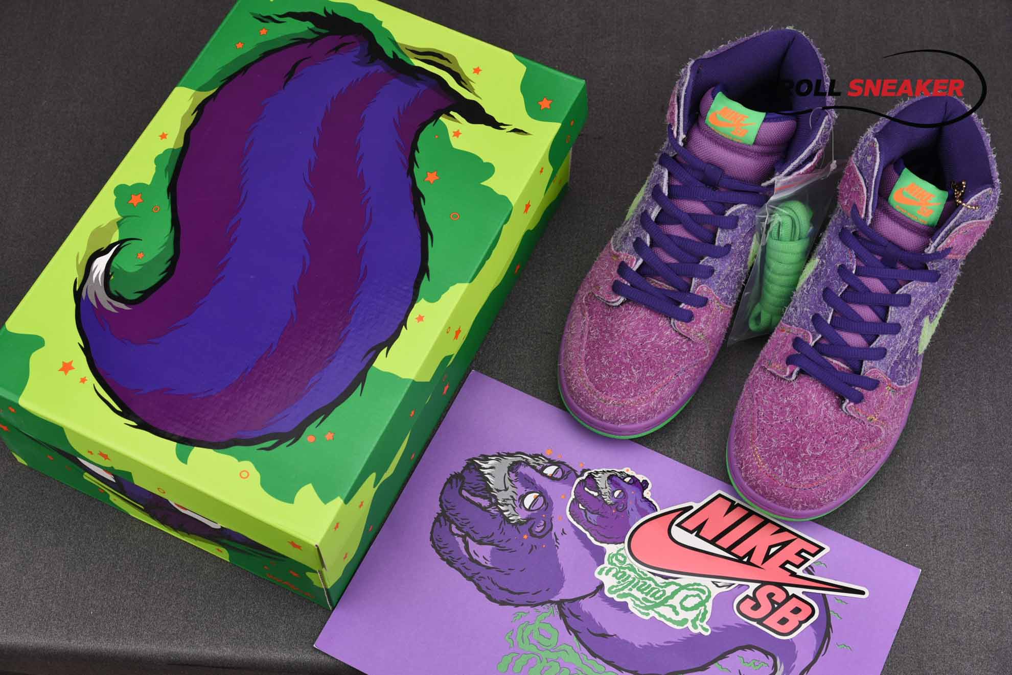 Nike SB Dunk Highs "Purple Kush"