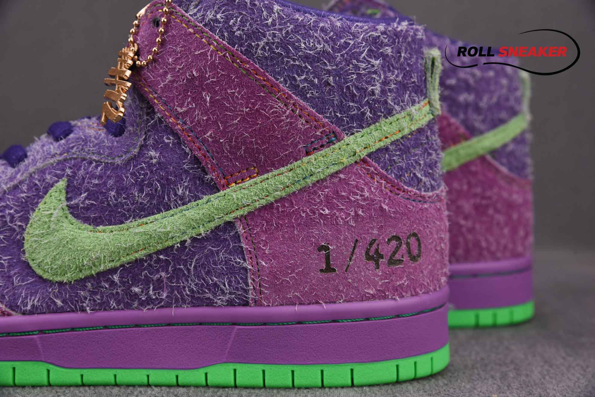 Nike SB Dunk Highs "Purple Kush"