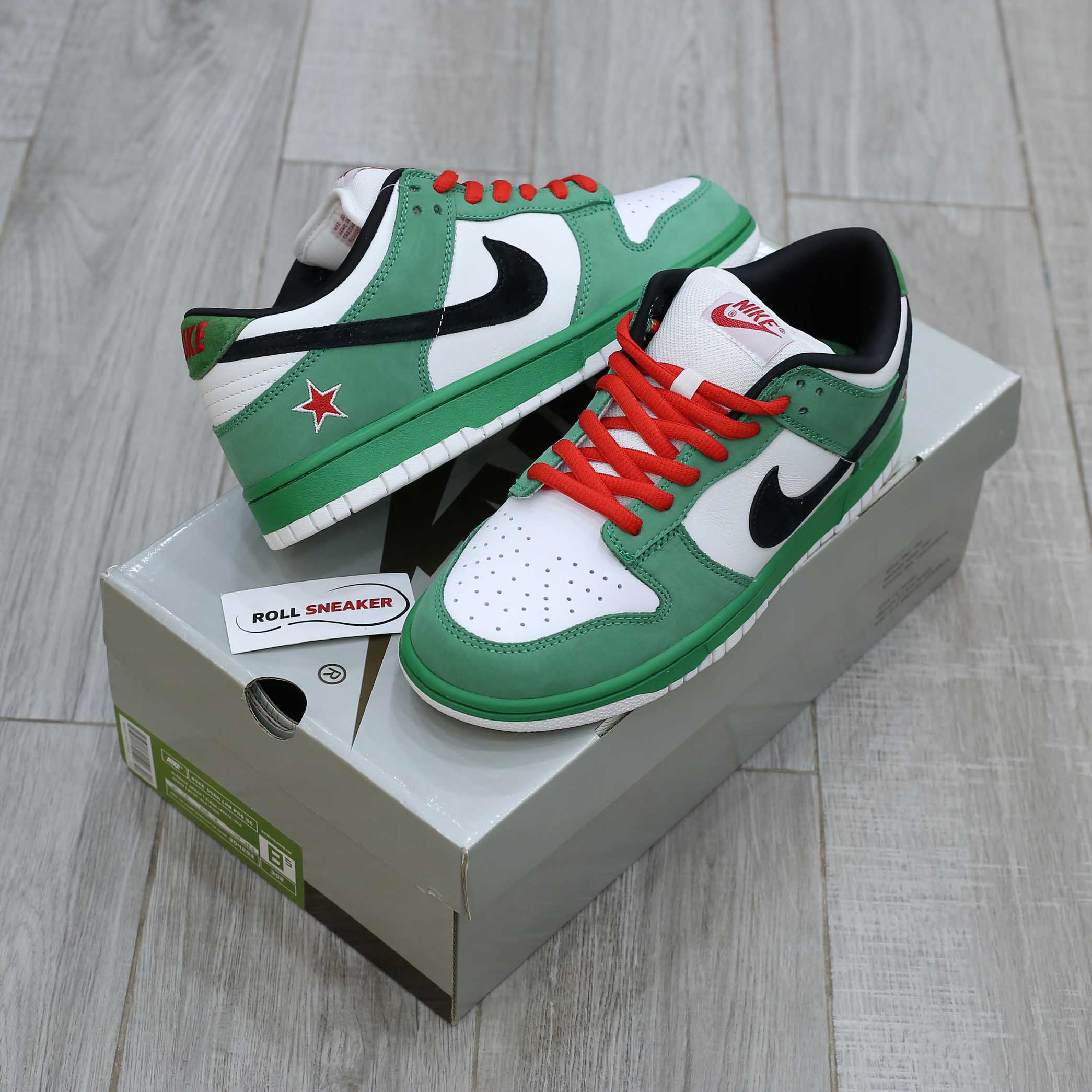 Nike SB Dunk Low Heineken 