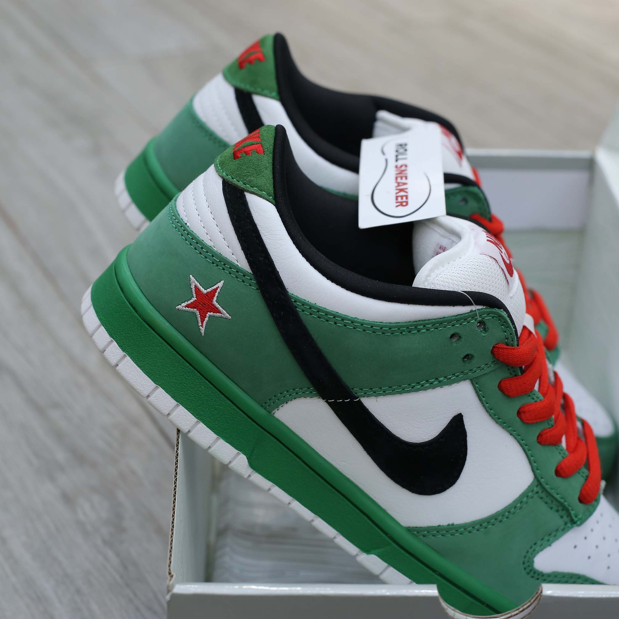 Nike SB Dunk Low Heineken 