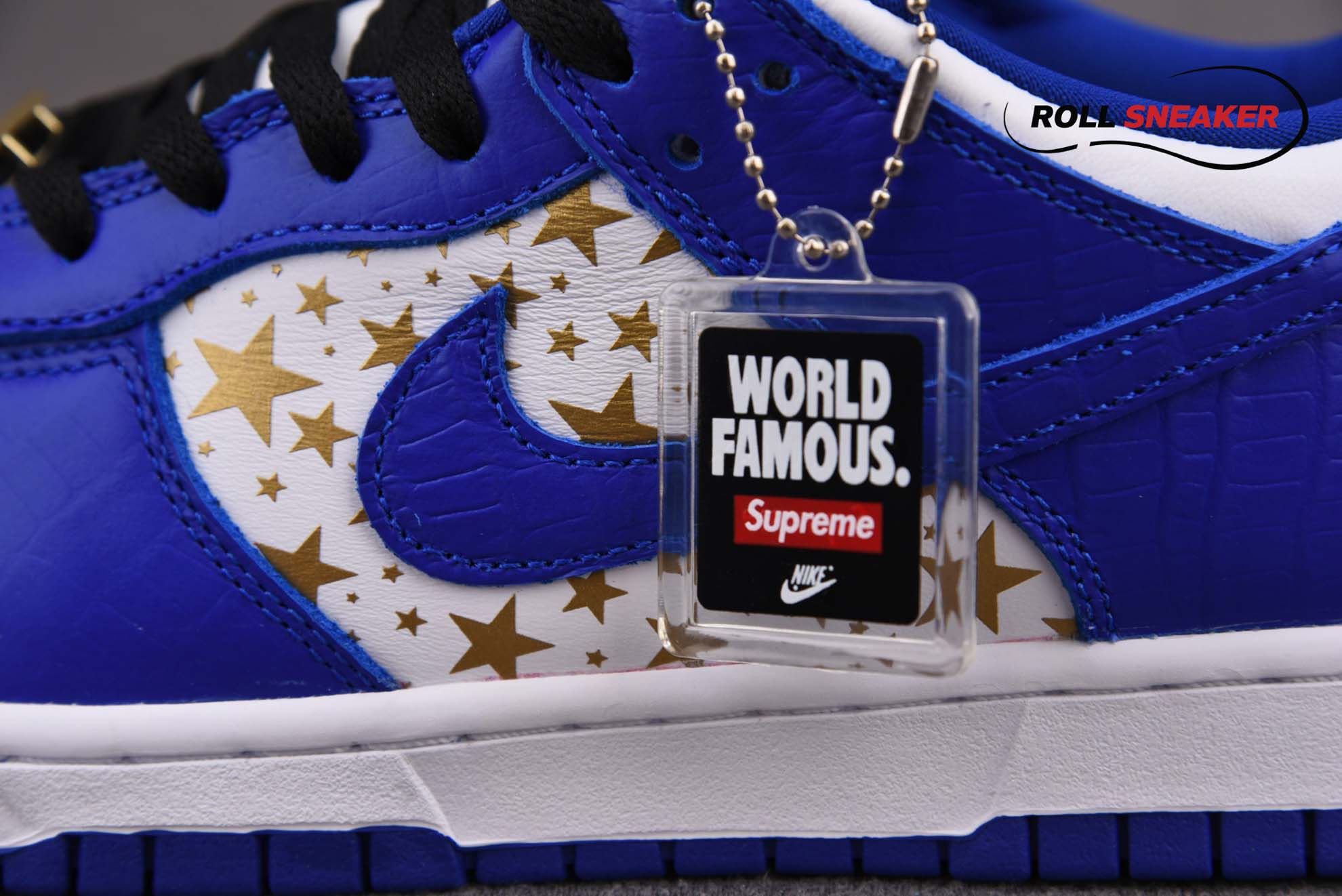 Nike SB Dunk Low Supreme Stars Hyper Royal (2021)