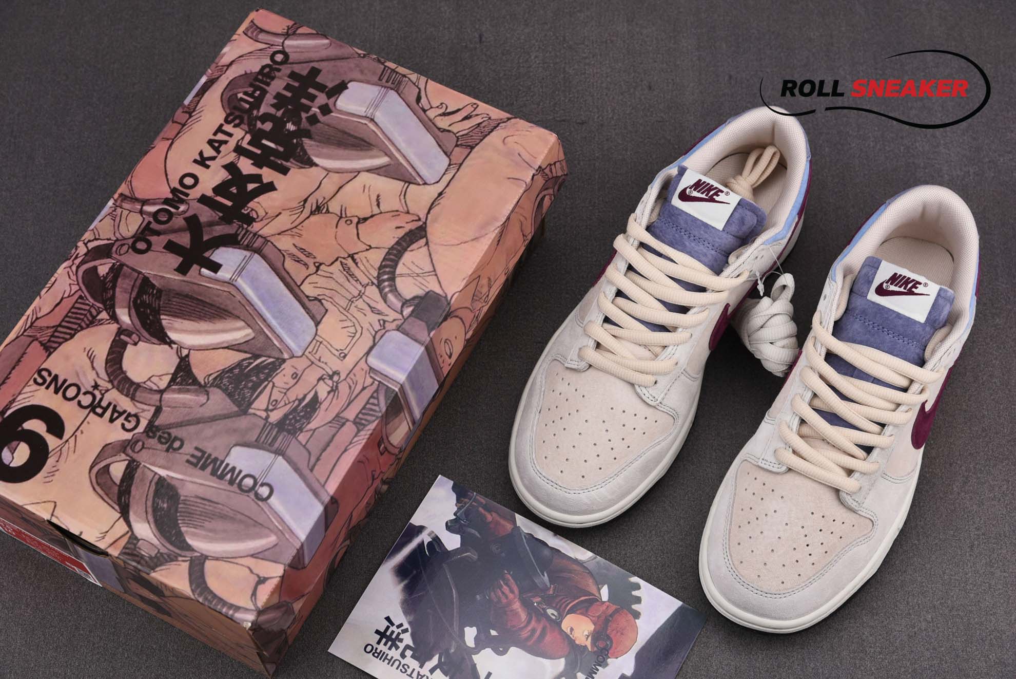 Nike SB Dunk Low x Otomo Katsuhiro “Steamboy OST” Grey Purple
